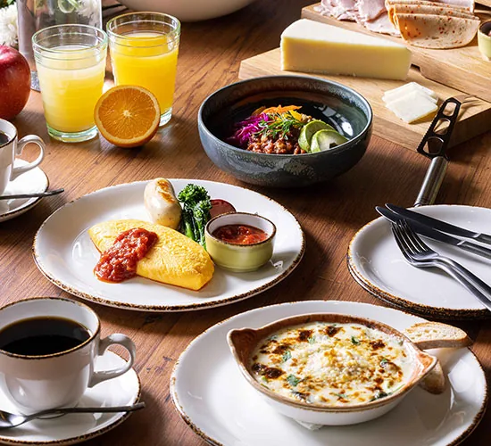 HOTEL GROOVE SHINJUKU JAM17 DINING อาหารเช้า