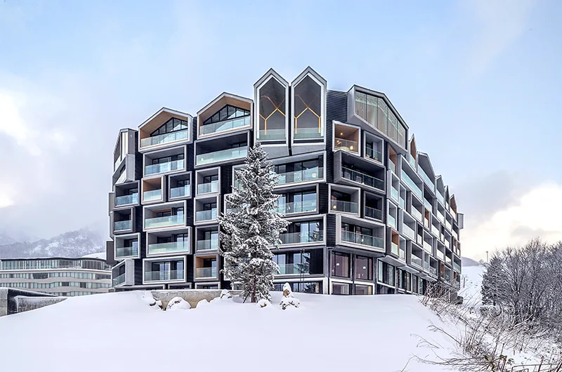 MUWA Niseko ที่ Grand Hirafu โรงแรมที่มีทางเข้าลานสกีโดยตรง