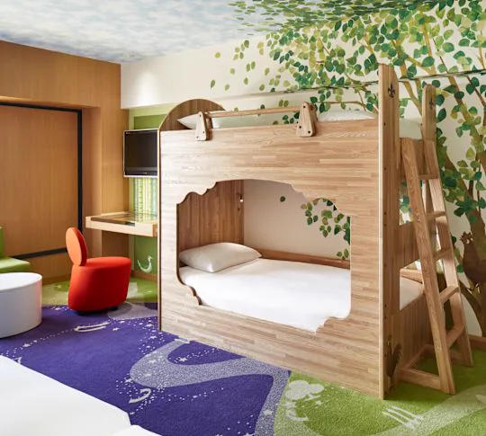 ห้องธีมสำหรับครอบครัว Hilton Tokyo Bay Family Happy Magic