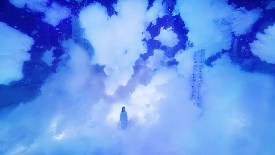 teamLab Biovortex Kyoto Massless Amorphous Sculpture เป็นงานศิลปะแบบ immersive ที่ควรใช้เวลาครึ่งวันแยกต่างหาก ไม่ควรแทรกอยู่ในหลายจุดท่องเที่ยวในเกียวโต