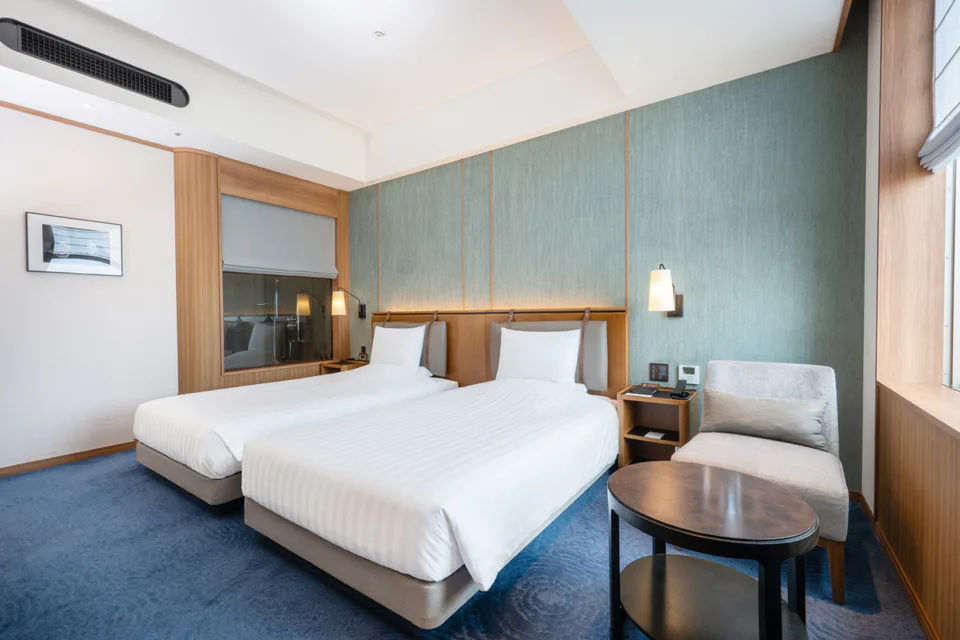 ภาพจริงของห้องพักแบบเตียงคู่ Superior Twin ของ HOTEL COLLECTIVE