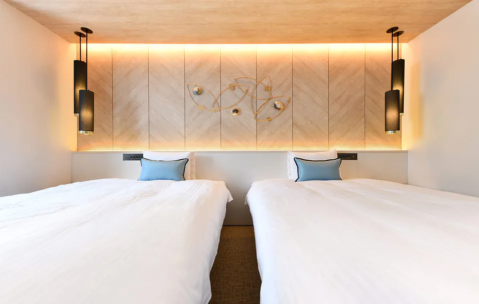 Vessel Hotel Campana Nagoya ห้องซูพีเรียทวินขนาด 27 ตร.ม.