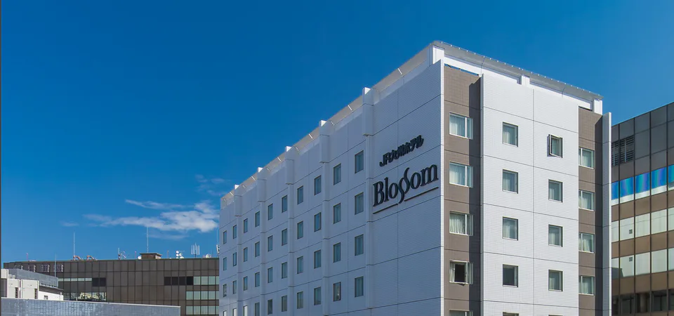JR KYUSHU HOTEL Blossom Hakata Chuo ตัวอย่างโรงแรมเดินสั้นจาก Hakata Station