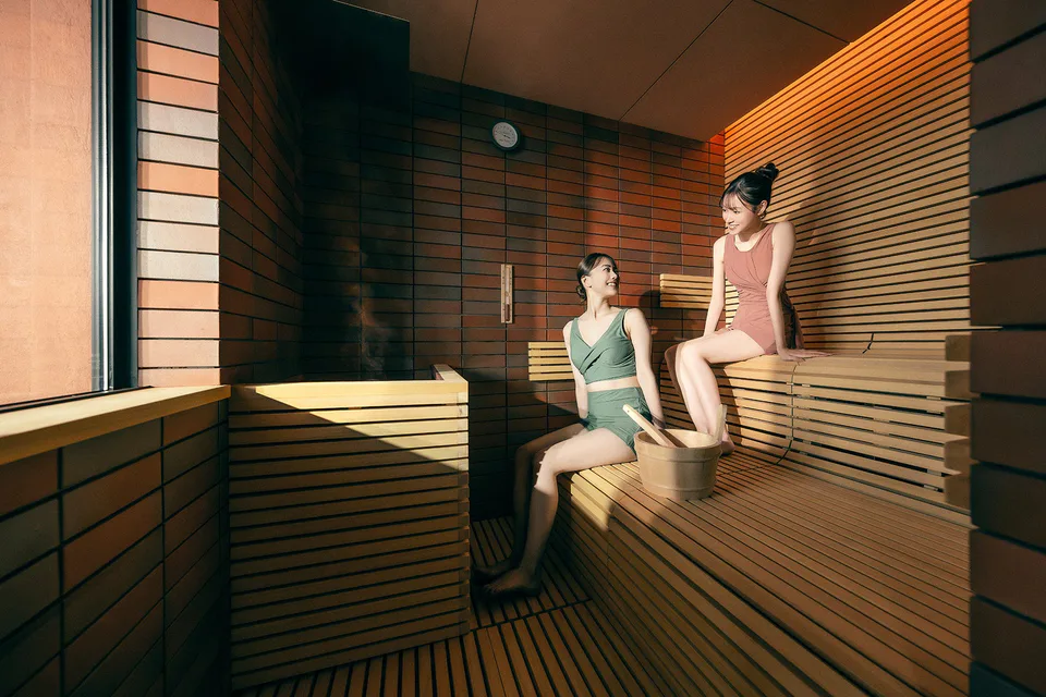 Strait Sauna room ของ BEB5 Mojiko เป็น room upgrade ที่มีเหตุผลเมื่อ private sauna เป็น mission จริงของการเข้าพัก