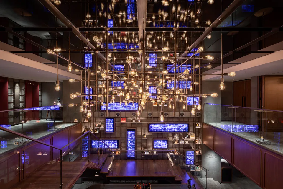 Lobby Lounge ของ THE LIVELY FUKUOKA HAKATA ซึ่งผู้เข้าพักใช้ได้ตลอด 24 ชั่วโมง
