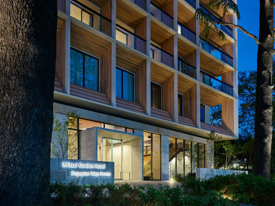 Mitsui Garden Hotel Jingugaien Tokyo Premier ภายนอกและทางเข้า