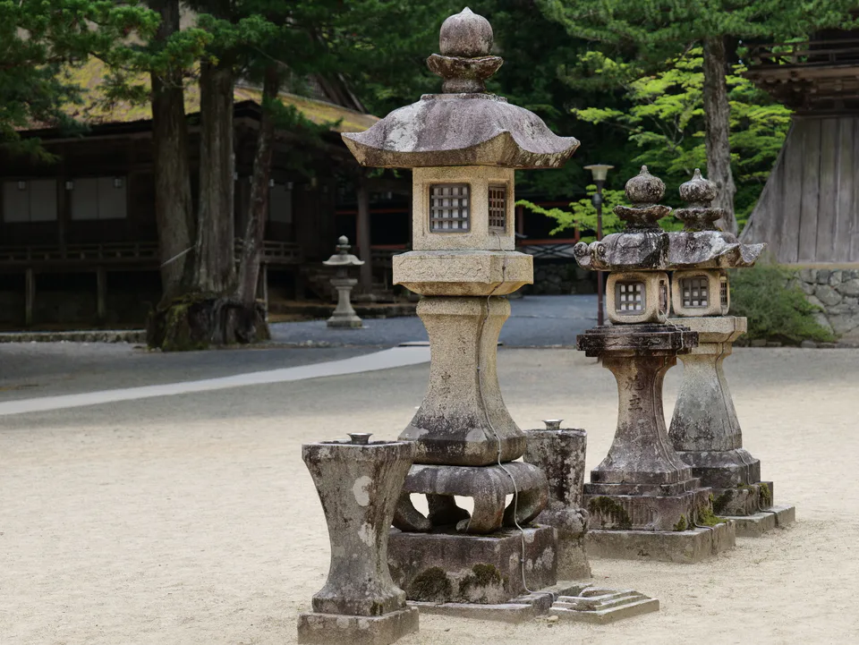 Kongobuji และบริเวณโคยะซังในฤดูใบไม้ร่วง
