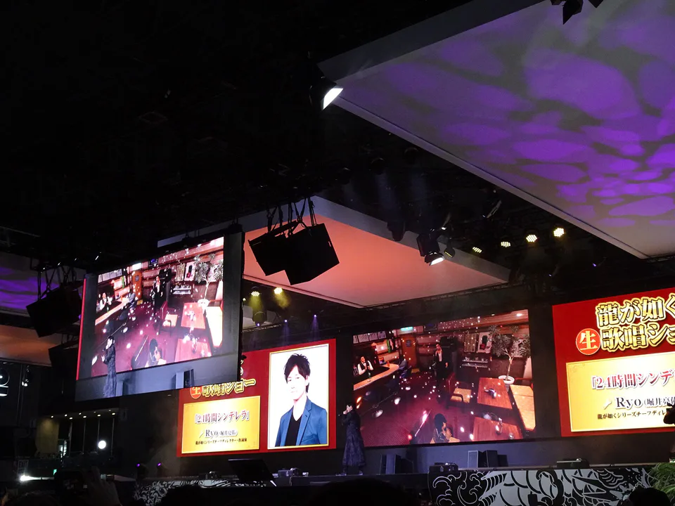 บรรยากาศผู้เข้าชมและบูธเกมใน Tokyo Game Show ที่ Makuhari Messe
