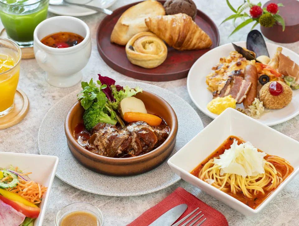 โรงแรม Mitsui Garden Hotel Ueno ห้องอาหารและพื้นที่รับประทานอาหาร
